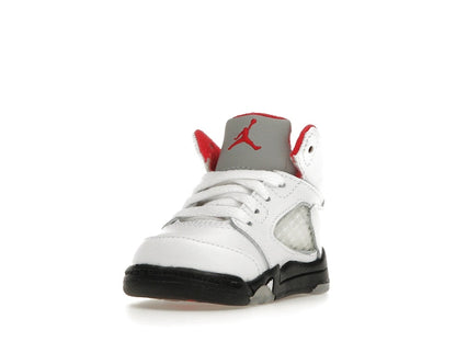 Jordan 5 Retro Fire Red Silver Tongue (2020) (TD)