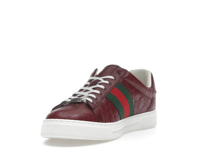 Gucci Ace Web Red Rosso Ancora