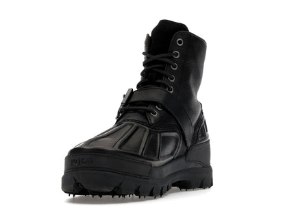 Polo Ralph Lauren Oslo High Oiled Leather Boot Black