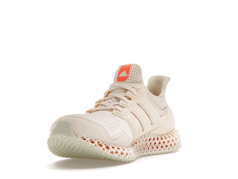 adidas Ultra 4D Wonder White Impact Orange