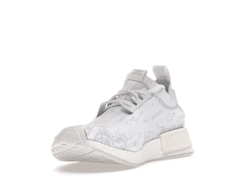 adidas NMD R1 Primeknit Cloud White Glitch Camo