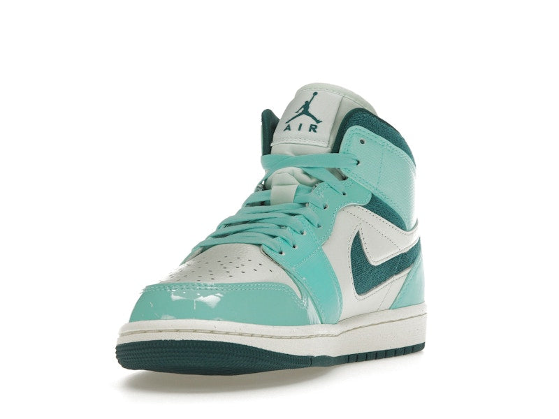 Jordan 1 Mid Chenille Bleached Turquoise (Women's)