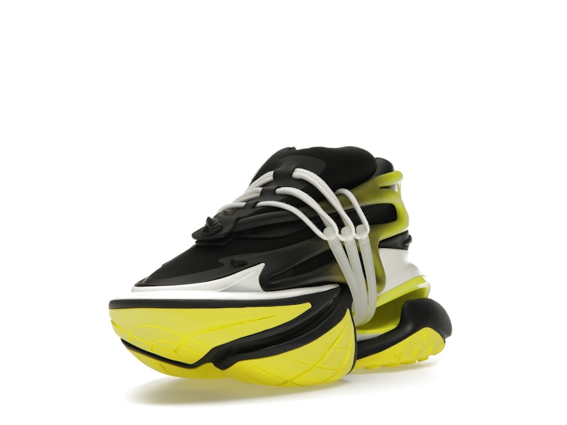 Balmain Unicorn Low-Top Black Yellow