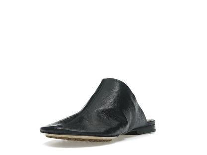 Bottega Veneta Leather Dot Sock Slippers Black (Women's)