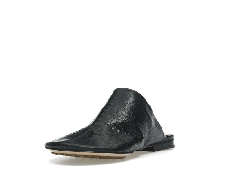 Bottega Veneta Leather Dot Sock Slippers Black (Women's)