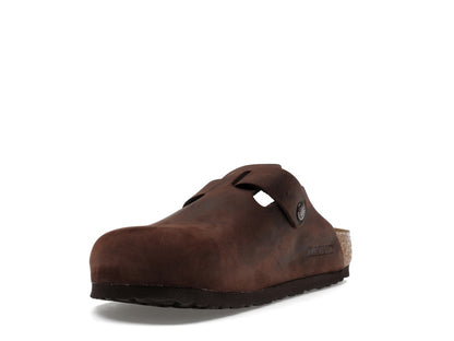 Birkenstock Boston Soft Footbed Oiled Leather Habana Brown