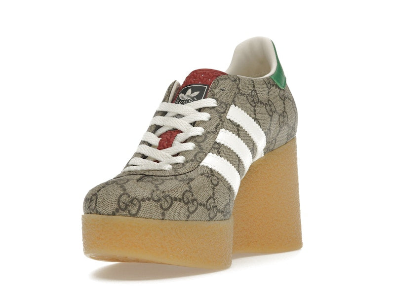 adidas x Gucci Gazelle Wedge Beige GG Monogram (Women's)