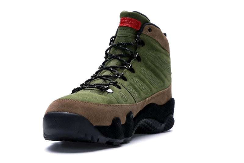 Jordan 9 Retro Boot NRG Military Brown Legion Green