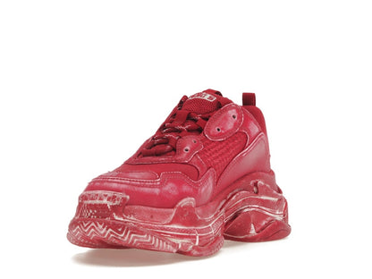Balenciaga Triple S Faded Red