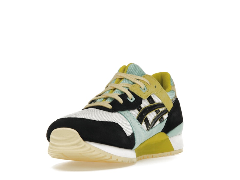 ASICS Gel-Lyte III OG White Black Moss Green Blue