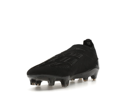 adidas Predator 24 Elite Laceless FG Core Black Carbon
