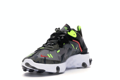 Nike React Element 87 Medium Olive Bright Crimson