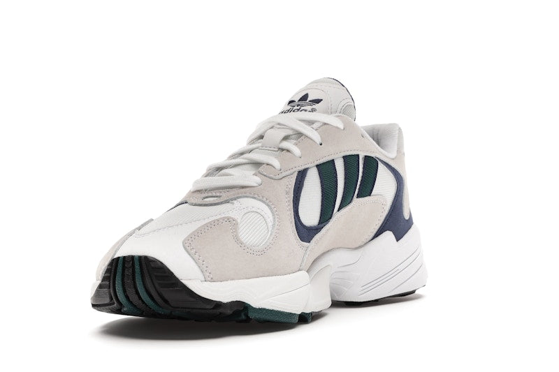 adidas Yung-1 White Noble Green Dark Blue