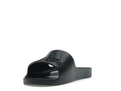 adidas Adilette Aqua Slides Core Black Logo