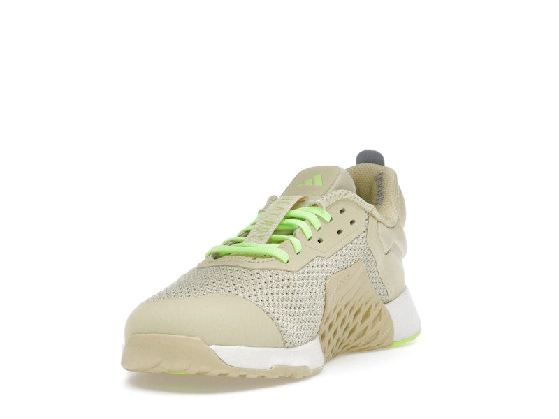 adidas Dropset 3 Strength Powder Yellow Matte Silver Lucid Lemon (Women's)