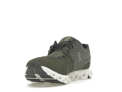 On Running Cloud 5 Olive Green White