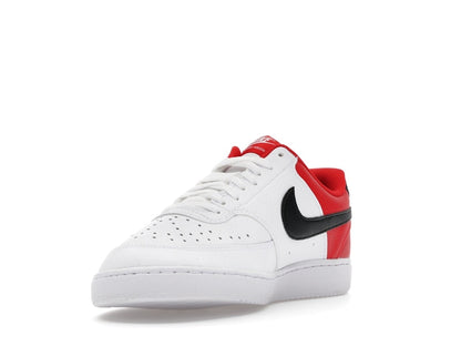 Nike Court Vision Low White Black University Red