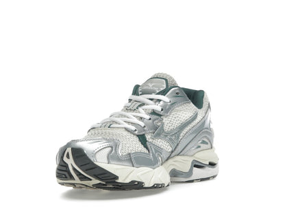 Mizuno Wave Rider 10 White Slate Bistro Green