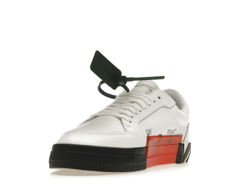 OFF-WHITE Vulc Low Leather White Black SS22