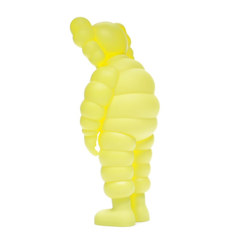 KAWS What Party Vinyl Figure Yellow