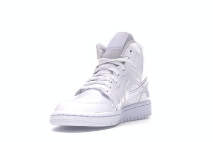 Jordan 1 Mid Triple White (Women's)