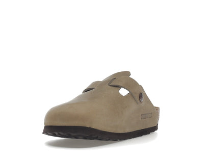 Birkenstock Boston Soft Footbed Oiled Leather Tobacco Brown
