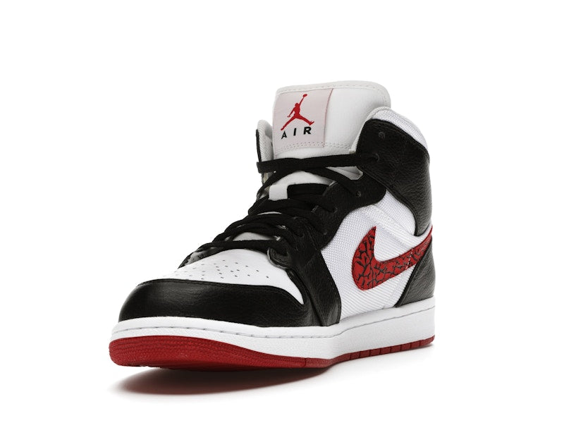 Jordan 1 Phat White Red Black (Elephant Print)