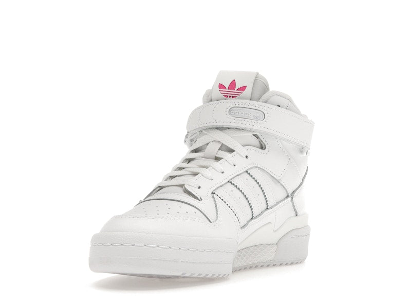 adidas Forum Mid White Shock Pink (Women's)