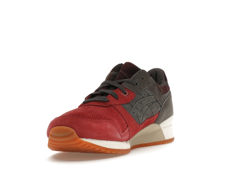 ASICS Gel-Lyte III OG Brisket Red Obsidian Grey