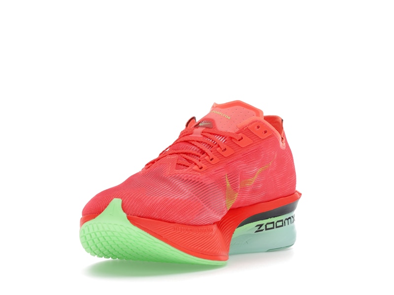 Nike ZoomX Vaporfly Next% 4 Bright Crimson Mint Foam Cave Purple Lime Blast
