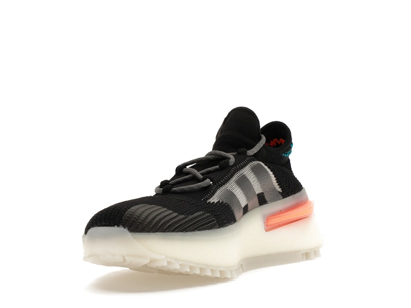 adidas NMD S1 Core Black Blue Orange
