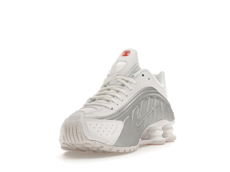 Nike Shox R4 White Metallic Silver (Women's)