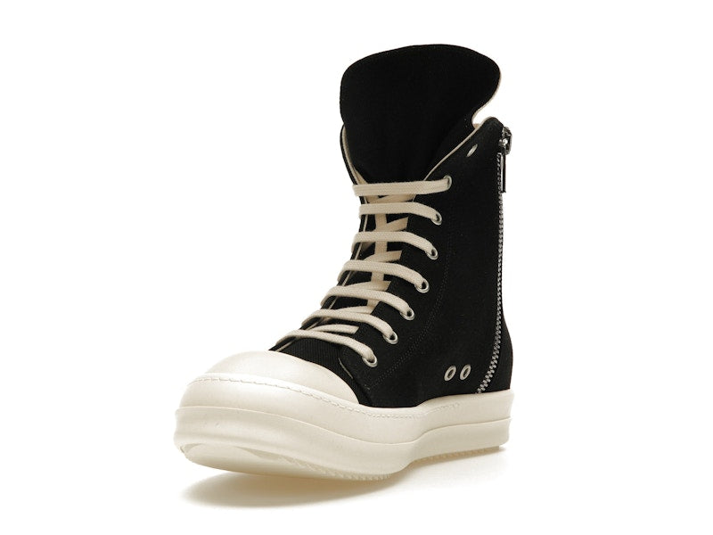 Rick Owens DRKSHDW High Top Black Milk