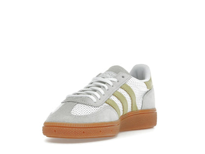 adidas Handball Spezial White Powder Yellow (Women's)