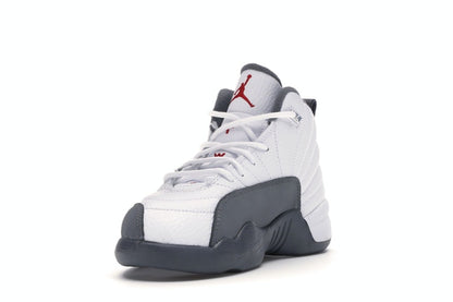 Jordan 12 Retro White Dark Grey (PS)