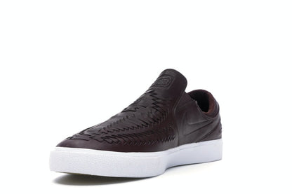 Nike SB Zoom Stefan Janoski Slip RM Crafted Woven Mahogany