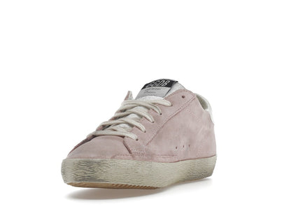 Golden Goose Super Star Pink Suede White
