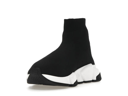 Balenciaga Speed Graffiti Trainers White Black Logo (Women's)