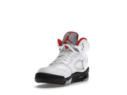 Jordan 5 Retro Fire Red Silver Tongue (2020) (GS)