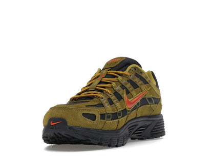 Nike P-6000 Premium Cordura Olive Flak Black Picante Red