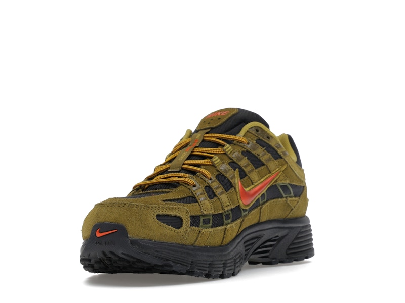 Nike P-6000 Premium Cordura Olive Flak Black Picante Red