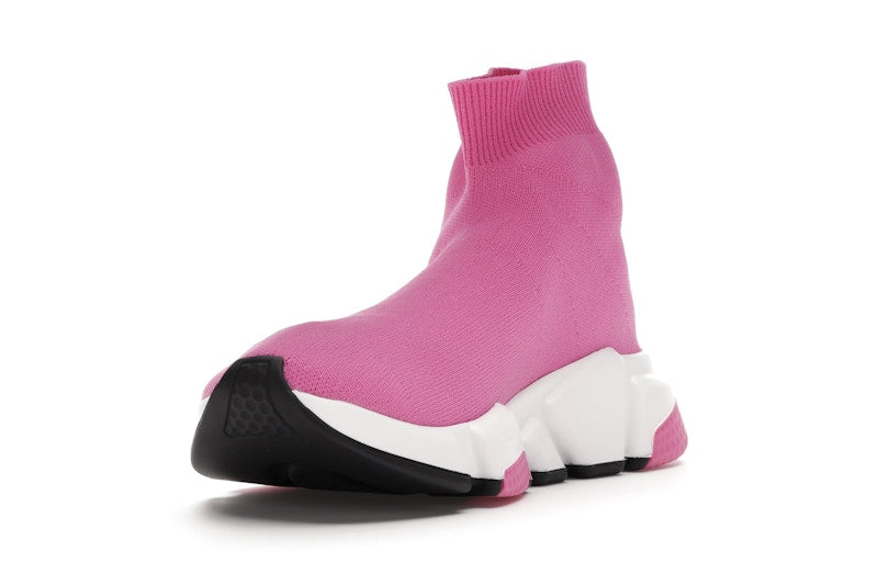 Balenciaga Speed Trainers Mid Pink White (Women's)