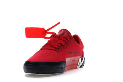OFF-WHITE Vulc Low Red