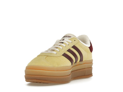 adidas Gazelle Bold Almost Yellow Maroon (Women's)