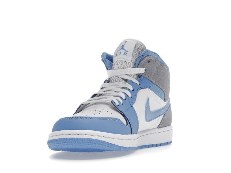 Jordan 1 Mid University Blue Grey