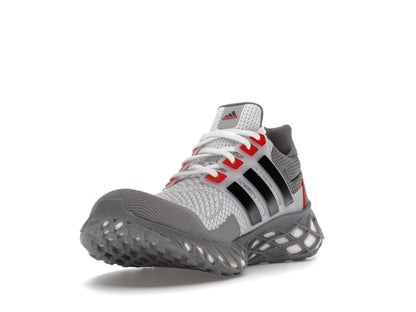 adidas Ultra Boost Web DNA Grey Vivid Red