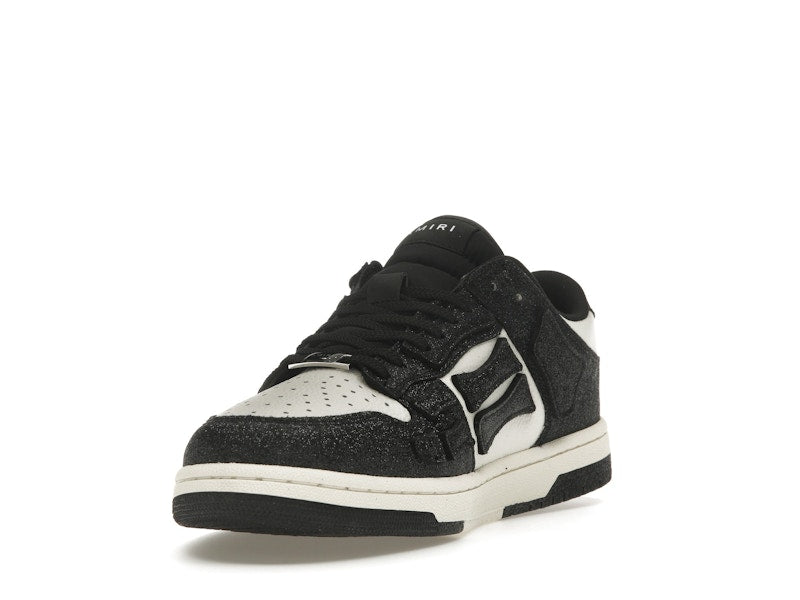 AMIRI Skel Top Low Shimmer Black White