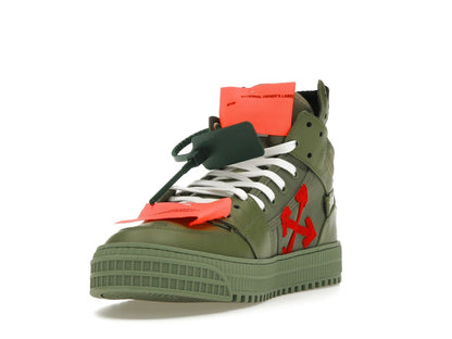 OFF-WHITE Off Court 3.0 Military Green Fuschia