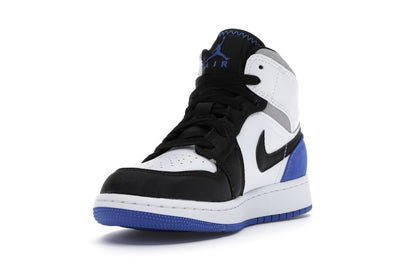 Jordan 1 Mid SE White Black Royal (GS)