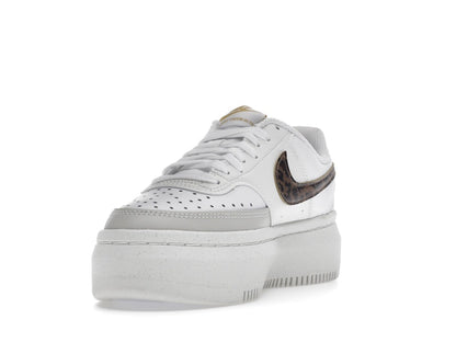 Nike Court Vision Alta Low White Light Bone Sail Archaeo Brown (Women's)